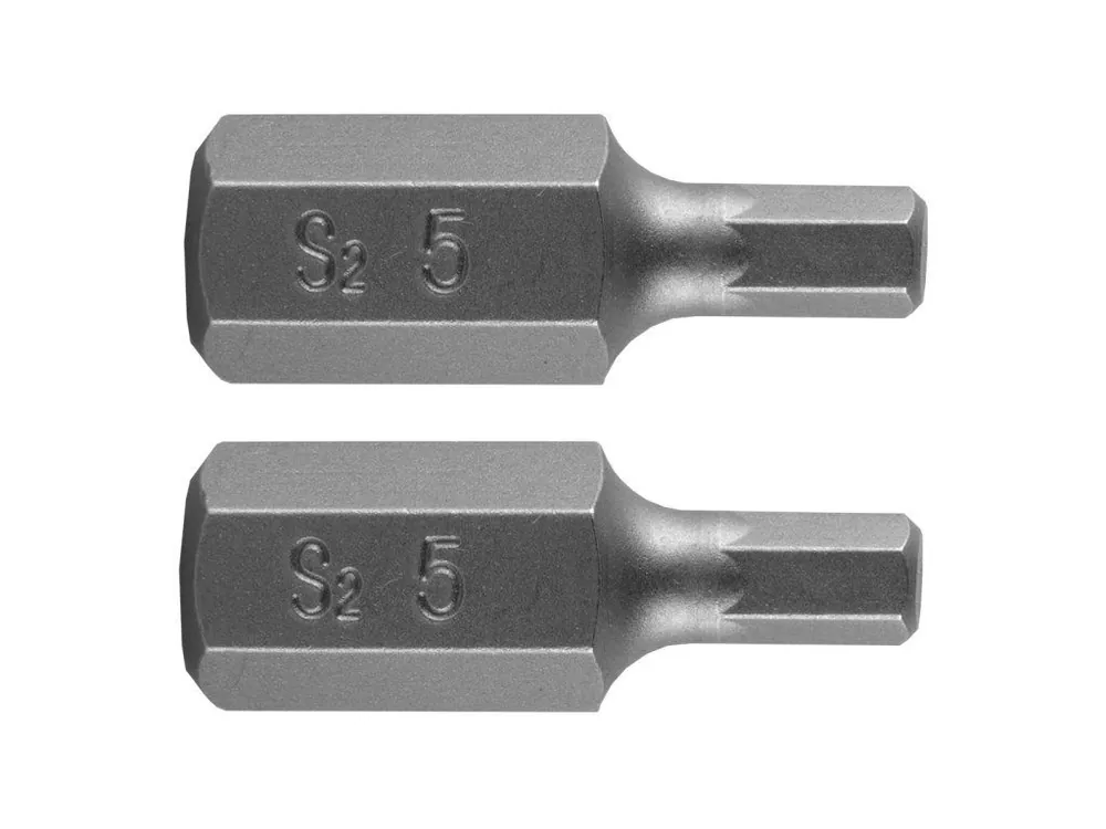 Nejprodávanější Nástrčný bit HEX 5 x 30 mm, S2 x 2 ks.