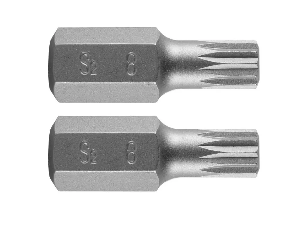 Drážkový bit M8 x 30 mm, S2 x 2 ks Víkendová Akce