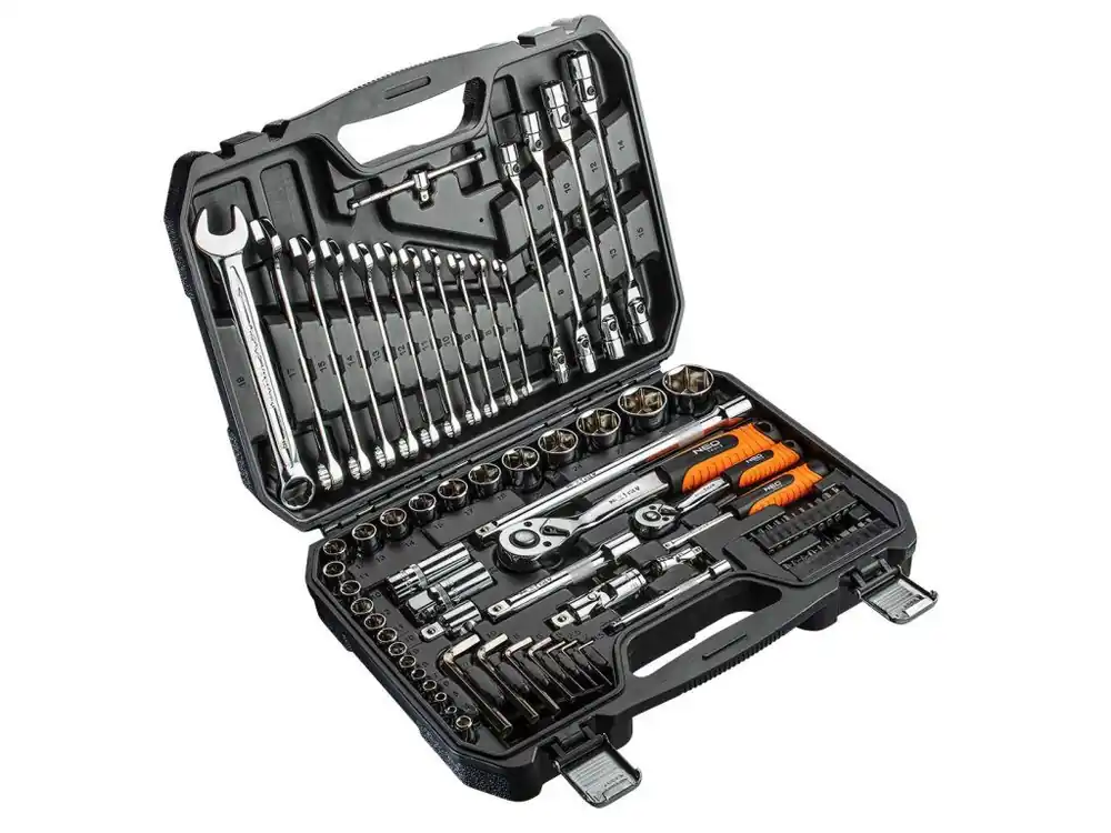 Sada nástrčných klíčů 1/4", 1/2", 77 ks Top Prodej
