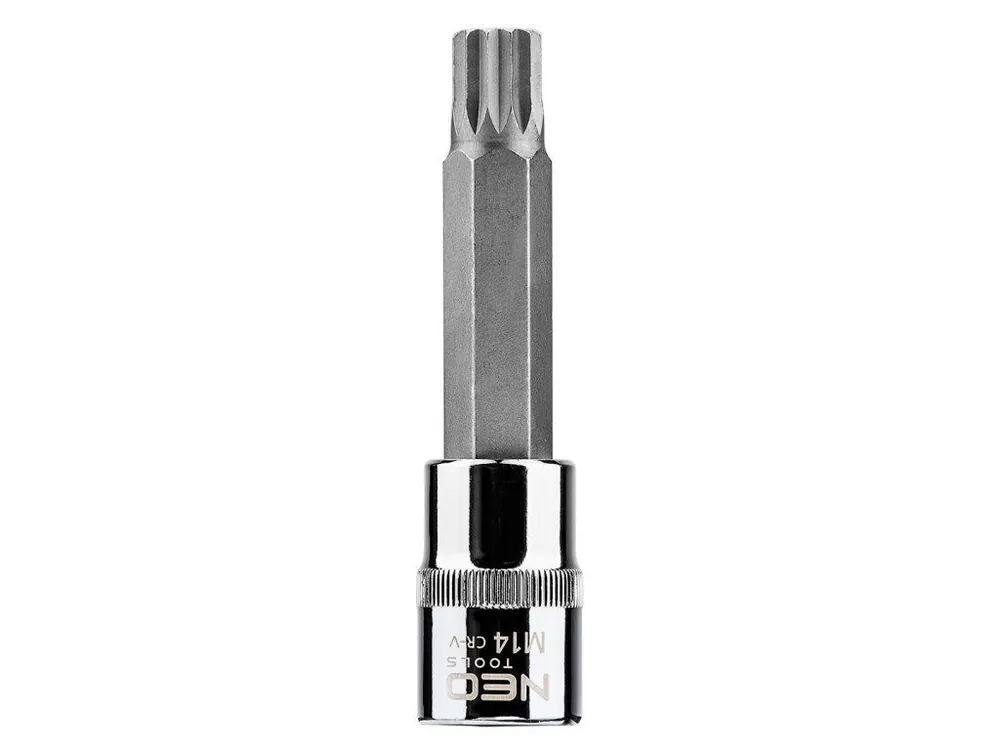 Bezpečná Platba Drážkový bit na nástrčné 1/2", M14 x 100 mm