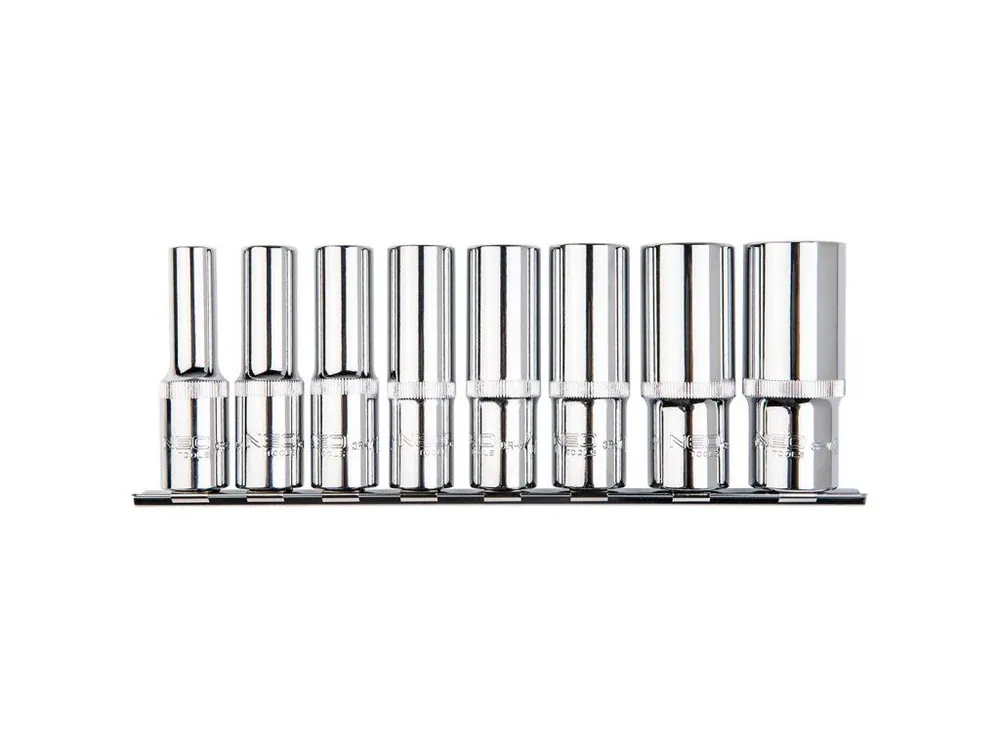 Cenově Výhodný Sada dlouhých nástrčných hlavic 1/2", 8 ks