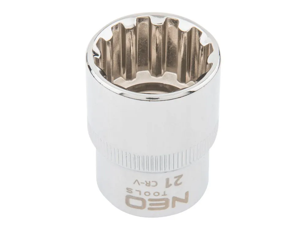 Omezená Nabídka Nástrčná hlavice univerzální Spline 1/2", 21 mm