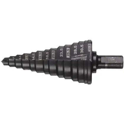 Vrták stupňový kobaltový MILWAUKEE M6 - M32 mm Jen Po Omezenou Doba