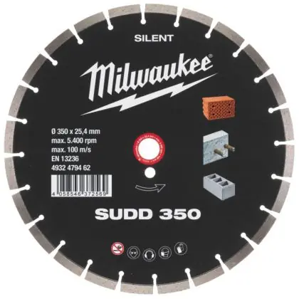 Nízká Cena Diamantový kotouč MILWAUKEE SUDD 350 mm
