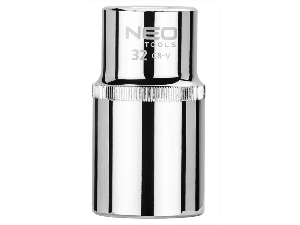 Nástrčná hlavice šestihranná prodloužená 1/2", 32 mm - 08-085 Pouze Dnes