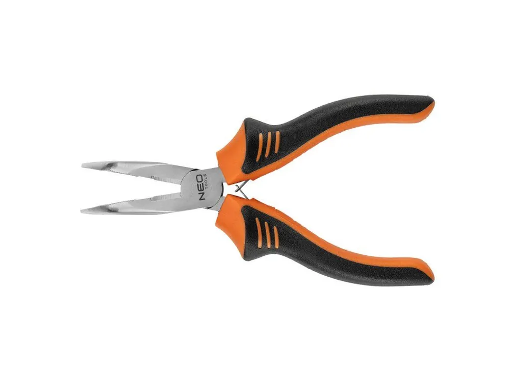 Dlouhé zahnuté kleště 160 mm Vysoce Kvalitní