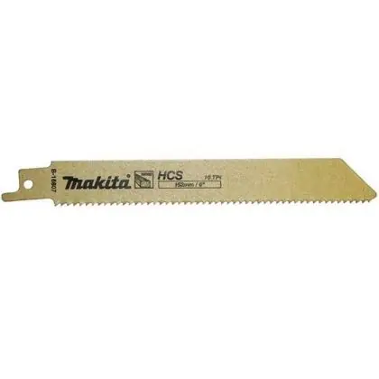 Rychlé Dodání Pilový plátek na dřevo MAKITA 152 mm / 10 TPI 5 ks