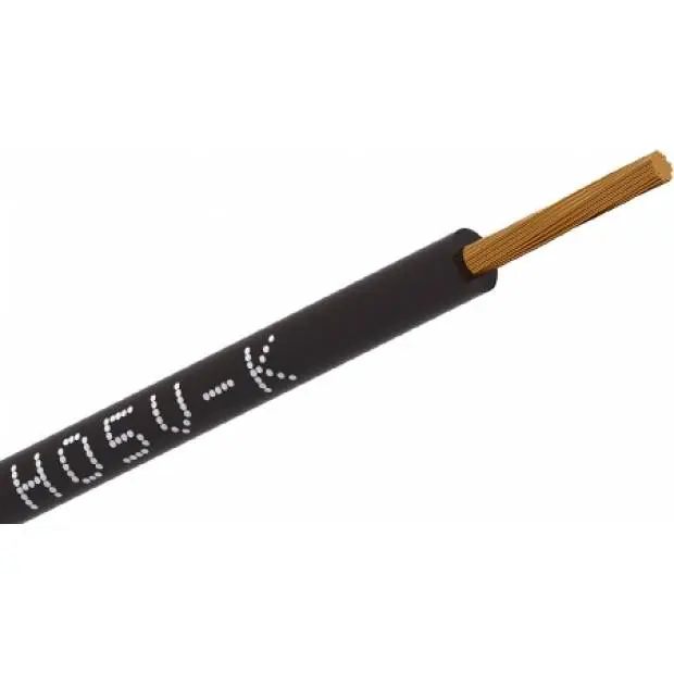 H07V-K 4mm (CYA) černý kabel Pouze Dnes