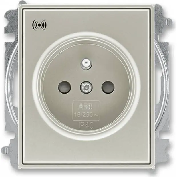 Tovární Cena ABB 5589E-A02357 32 Time Zásuvka s přepěťovou ochranou, s akustickou signalizací poruchy