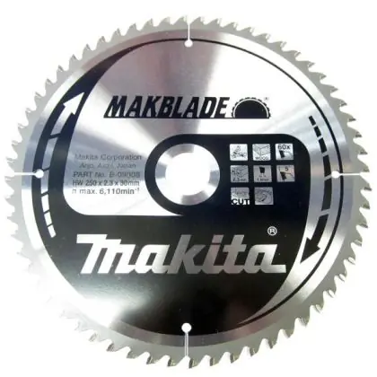 Pilový kotouč MAKITA MAKBLADE 250 x 30 mm 60 zubů Nejlepší Cena