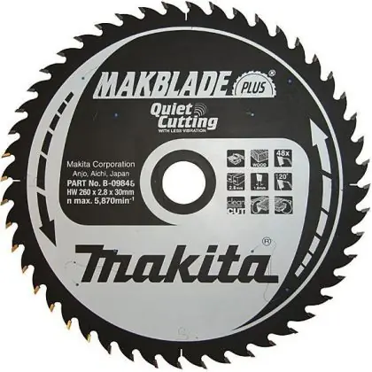 Pilový kotouč MAKITA MAKBLADE PLUS 350 x 30 mm 56 zubů Doprava Zdarma