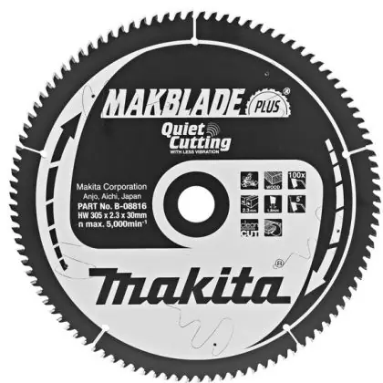 Pilový kotouč MAKITA MAKBLADE PLUS 305 x 30 mm 100 zubů Expresní Doručení