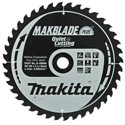 Vrácení Zdarma Pilový kotouč MAKITA MAKBLADE PLUS 305 x 30 mm 40 zubů