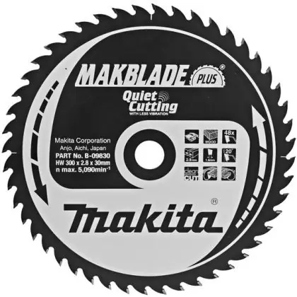 Top Prodej Pilový kotouč MAKITA MAKBLADE PLUS 300 x 30 mm 48 zubů