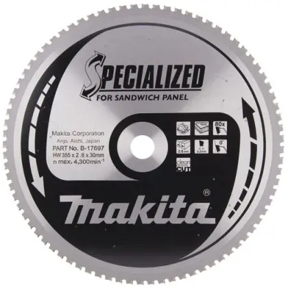 Pilový kotouč na sendvič MAKITA 355 x 30 mm 80 zubů Aktuální