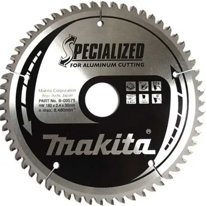 Přímo Od Výrobce Pilový kotouč na hliník MAKITA 180 x 30 mm 60 zubů