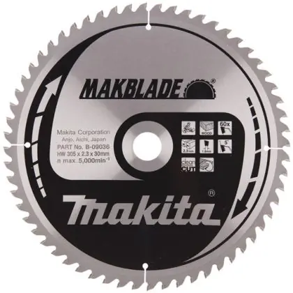 Pouze Dnes Pilový kotouč MAKITA MAKBLADE 305 x 30 mm 60 zubů