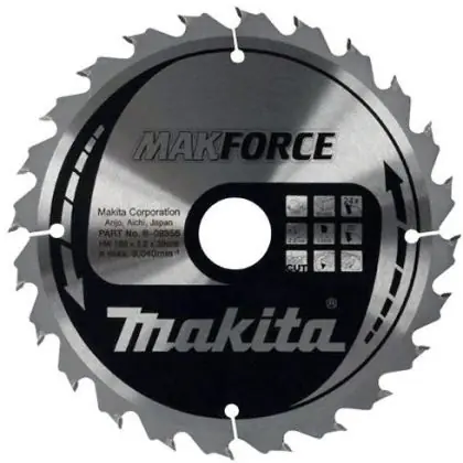 Pilový kotouč MAKITA MAKFORCE 180 x 20 mm 40 zubů Hit Sezóny