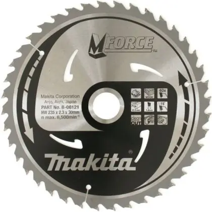 Sezónní Sleva Pilový kotouč MAKITA MFORCE 235 x 30 mm 40 zubů