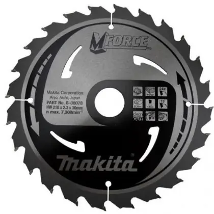 Pilový kotouč MAKITA MFORCE 210 x 30 mm 24 zubů Poslední Šance