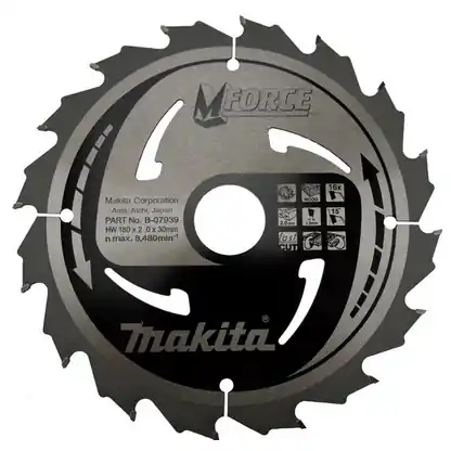 Značkový Pilový kotouč MAKITA MFORCE 180 x 30 mm 16 zubů