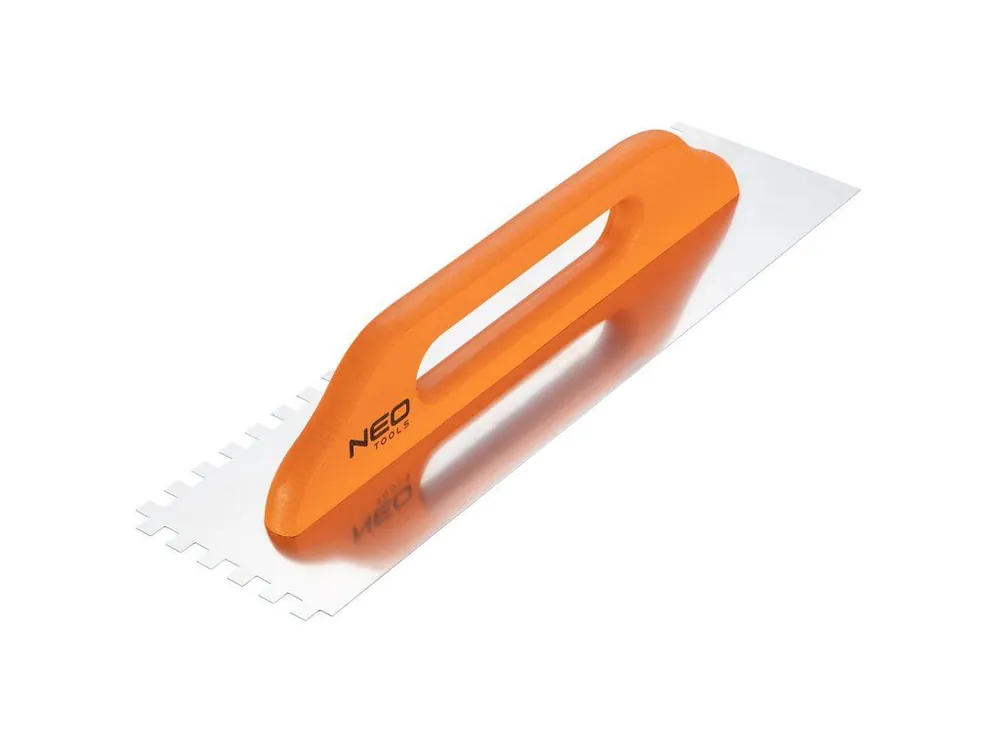 Hladítko se zuby, 480 x 128 mm, zub 10 x 10 x 10 mm, dřevěná rukojeť Top Prodej