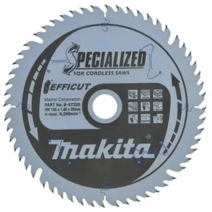 Akční Nabídka Pilový kotouč MAKITA Efficut 185 x 30 mm 24 zubů