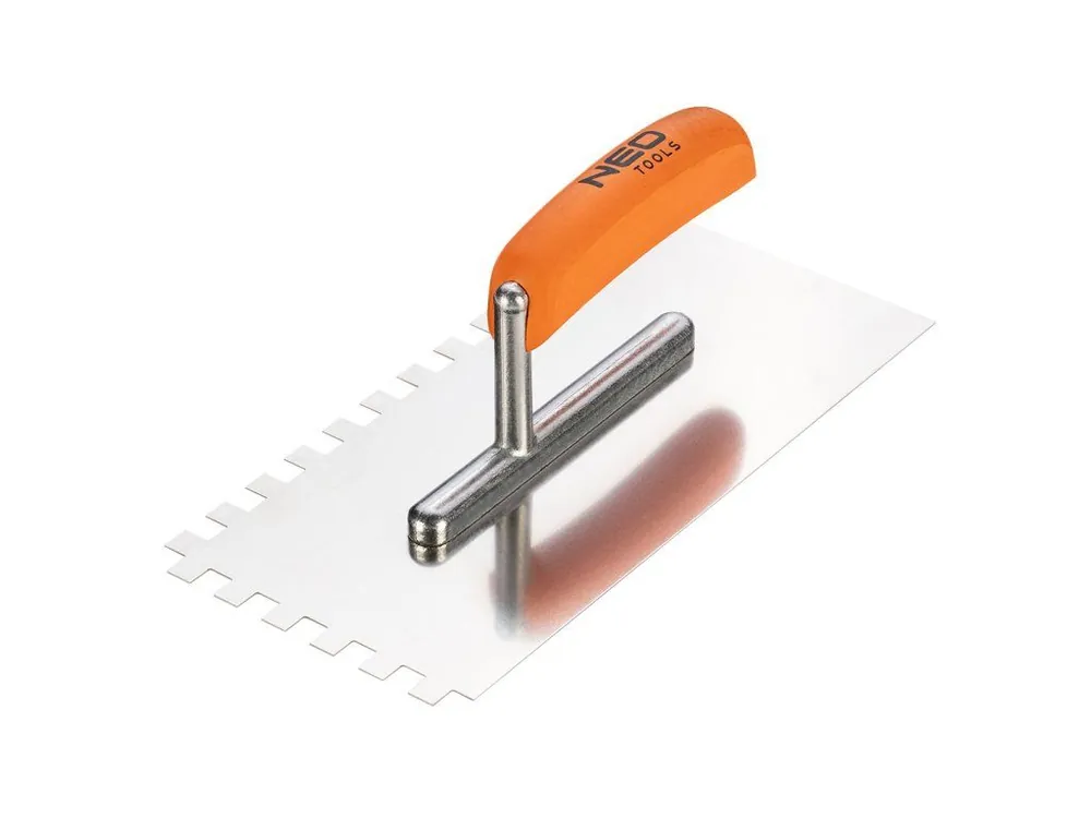 Hladítko se zuby, 270 x 128 mm, 10 x 10 x 10 mm Vysoce Kvalitní