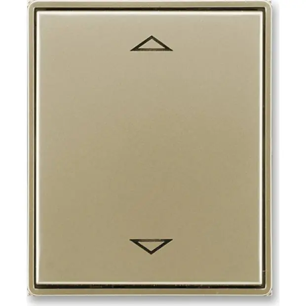 Must-Have ABB 3299E-A00110 33 Time Kryt spínače žaluziového Busch-Jalousiecontrol II, s krátkocest. ovl.