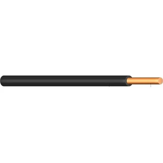 Nejlepší Volba H07V-U 10mm (CY) černý kabel