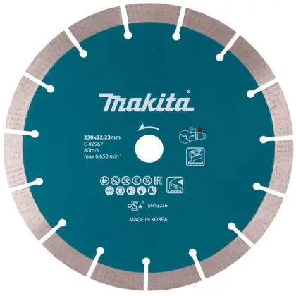 Diamantový kotouč pro aku rozbrušovací pilu MAKITA DCE090 230 x 22,23 mm Speciální Cena