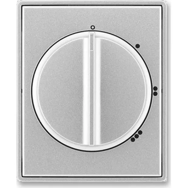 ABB 3294E-A00170 08 Time Kryt spínače s otočným ovladačem, pro 3stup. spínač s nul. polohou Must-Have