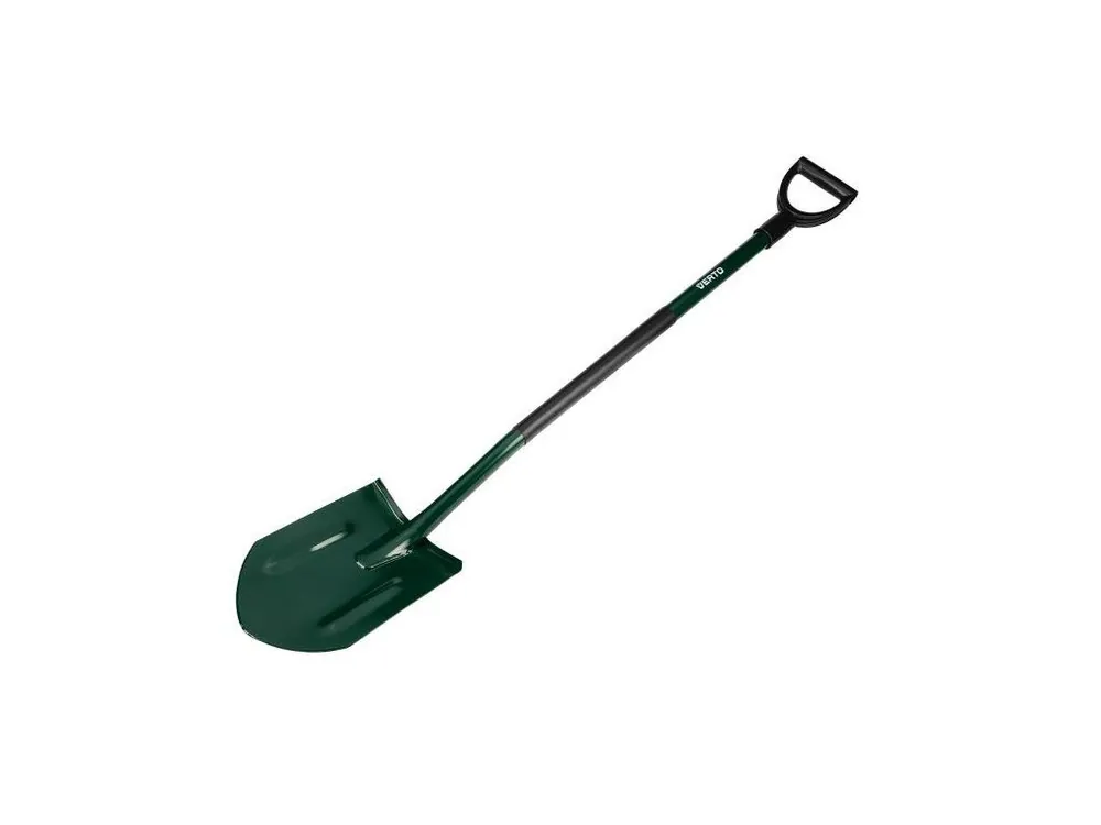 Zlevněný Ostrý rýč, kovová rukojeť, plastová rukojeť