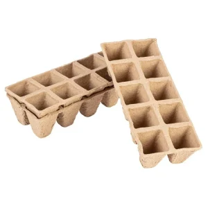 Jen Po Omezenou Doba Rašelinové sadbovače – biologicky rozložitelné (10 ks, 2x5 otvorů, 22x8,5x5,5 cm)