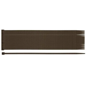 Zahradní stahovací pásky na kabely 3,6 x 200 mm, 50 ks, hnědé Vrácení Zdarma