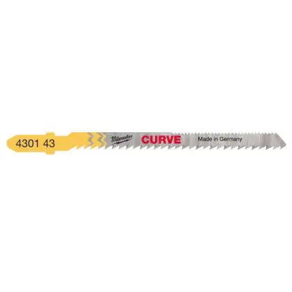 Pilový plátek pro obloukové řezy MILWAUKEE CURVE 75 x 2,5 mm 5 ks Zlevněný
