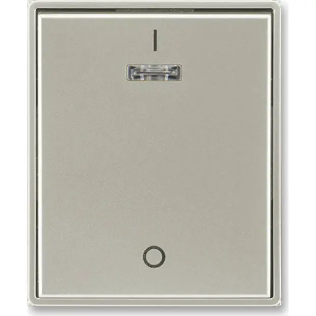 ABB 3558E-A00933 32 Time Kryt jednoduchý s potiskem a čirým průzorem (pro spínače řaz. 3S) Nejprodávanější