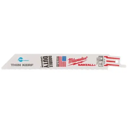 Super Cena Pilový plátek na kov MILWAUKEE THIN KERF SIH 150 x 1,4 mm 5 ks