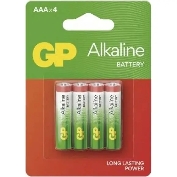 B04114 Alkalická baterie GP Alkaline AAA (LR03) GP Nová Kolekce