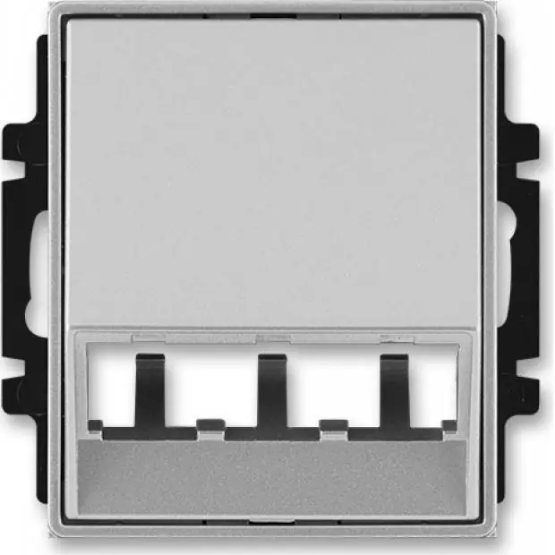 Časově Omezené ABB 5014E-A00400 08 Time Kryt pro šikmé osvětlení s LED nebo pro prvky Panduit Mini-Com