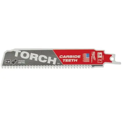 Víkendová Akce Pilový plátek na kov MILWAUKEE TORCH CARBIDE TEETH 150 x 3,6 mm 5 ks
