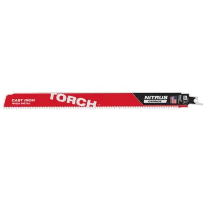 Pilový plátek na kov MILWAUKEE TORCH NITRUS CARBIDE 300 x 3,6 mm 5 ks Časově Omezené