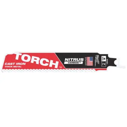 Rychlé Dodání Pilový plátek na kov MILWAUKEE TORCH NITRUS CARBIDE 150 x 3,6 mm
