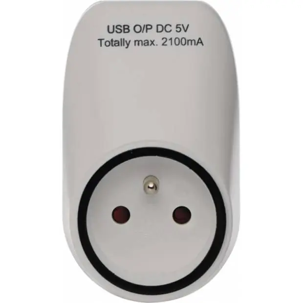 P0071 Zásuvka s 2× USB EMOS Hit Sezóny