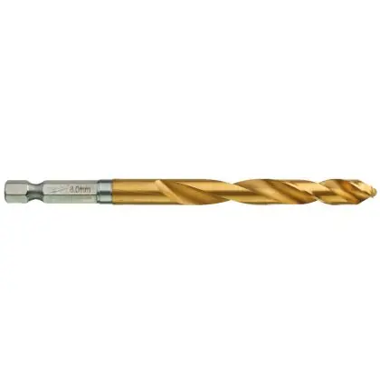 Bezpečná Platba Vrták do kovu MILWAUKEE RED HEX HSS-G TiN 8 x 70 mm 5 ks