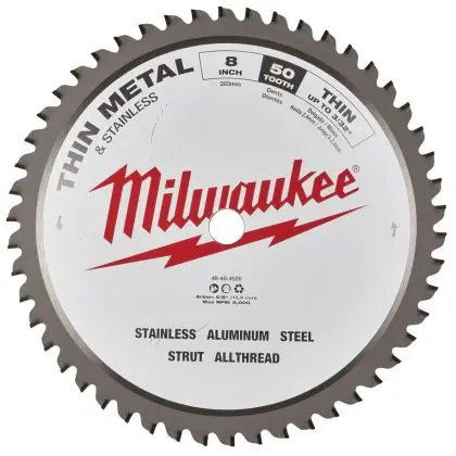 Must-Have Pilový kotouč na kov MILWAUKEE CSB P M 203 mm 5/8" 50 zubů