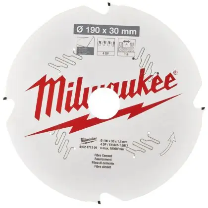 Ihned K Objednání Řezný kotouč MILWAUKEE CSB P FC 190/30 mm 4 zuby