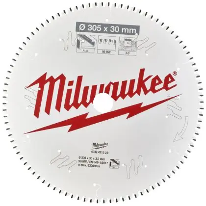 Řezný kotouč MILWAUKEE CSB MS Alu 305/30 mm 96 zubů Sezónní Sleva