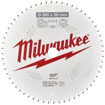 Nejprodávanější Řezný kotouč MILWAUKEE CSB MS W 305/30 mm 60 zubů