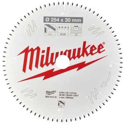 Víkendová Akce Řezný kotouč MILWAUKEE CSB MS Alu 254/30 mm 80 zubů